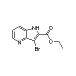 Ethyl 3-Bromo-1H-pyrrolo[3,2-b]pyridine-2-carboxylate