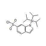 1-(Triisopropylsilyl)-1H-indole-6-sulfonyl Chloride