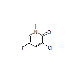 3-Chloro-5-iodo-1-methylpyridin-2(1H)-one