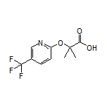 2-Methyl-2-[[5-(trifluoromethyl)-2-pyridyl]oxy]propanoic Acid