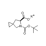 Potassium (S)-5-Boc-5-azaspiro[2.4]heptane-6-carboxylate