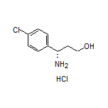 (S)-3-Amino-3-(4-chlorophenyl)-1-propanol Hydrochloride