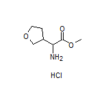 Methyl 2-Amino-2-(tetrahydrofuran-3-yl)acetate Hydrochloride