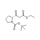 Ethyl (R)-3-(1-Boc-2-pyrrolidinyl)-3-oxopropanoate