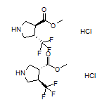 Methyl trans-4-(Trifluoromethyl)pyrrolidine-3-carboxylate Hydrochloride