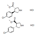 Methyl trans-4-(4-Chlorophenyl)pyrrolidine-3-carboxylate Hydrochloride