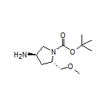 (3R,5S)-1-Boc-5-(methoxymethyl)pyrrolidin-3-amine