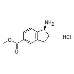 Methyl (S)-1-Aminoindane-5-carboxylate Hydrochloride