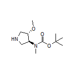 (3S,4S)-N-Boc-4-methoxy-N-methylpyrrolidin-3-amine