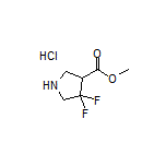 Methyl 4,4-Difluoropyrrolidine-3-carboxylate Hydrochloride