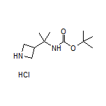 N-Boc-2-(3-azetidinyl)-2-propanamine Hydrochloride