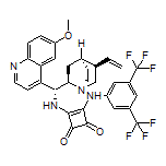 3-[[3,5-Bis(trifluoromethyl)phenyl]amino]-4-[[(R)-(6-methoxyquinolin-4-yl)[(1S,2R,4S,5R)-5-vinylquinuclidin-2-yl]methyl]amino]cyclobut-3-ene-1,2-dione