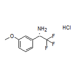 (S)-2,2,2-Trifluoro-1-(3-methoxyphenyl)ethanamine Hydrochloride