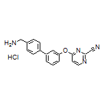 4-[[4’-(Aminomethyl)-3-biphenylyl]oxy]pyrimidine-2-carbonitrile Hydrochloride