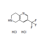 3-(Trifluoromethyl)-5,6,7,8-tetrahydro-1,6-naphthyridine Dihydrochloride