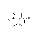 1-Bromo-4-fluoro-2-methyl-3-nitrobenzene