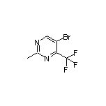 5-Bromo-2-methyl-4-(trifluoromethyl)pyrimidine