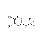 3-Bromo-2-chloro-5-(trifluoromethoxy)pyridine