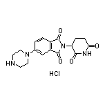 2-(2,6-Dioxo-3-piperidinyl)-5-(1-piperazinyl)isoindoline-1,3-dione Hydrochloride