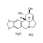 (1S,2S,12bS,12cS)-2,4,5,7,12b,12c-Hexahydro-1H-[1,3]dioxolo[4,5-j]pyrrolo[3,2,1-de]phenanthridine-1,2-diol Hydrochloride Monohydrate