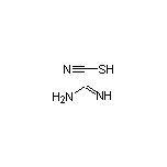 Thiocyanic Acid compd. with Formimidamide (1:1)