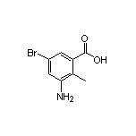 3-Amino-5-bromo-2-methylbenzoic Acid