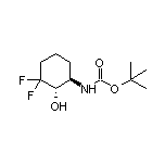 (1R,2S)-1-(Boc-amino)-3,3-difluoro-2-cyclohexanol