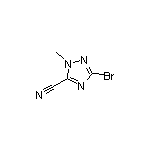 3-Bromo-1-methyl-1H-1,2,4-triazole-5-carbonitrile