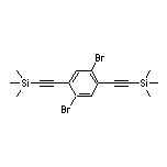 1,4-Dibromo-2,5-bis[2-(trimethylsilyl)ethynyl]benzene