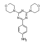 4-(4,6-Dimorpholino-1,3,5-triazin-2-yl)aniline