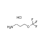 3-(Trifluoromethoxy)-1-propanamine Hydrochloride