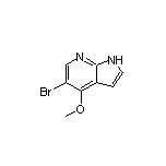 5-Bromo-4-methoxy-1H-pyrrolo[2,3-b]pyridine