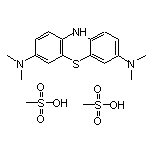 N3,N3,N7,N7-Tetramethyl-10H-phenothiazine-3,7-diamine Dimethanesulfonate
