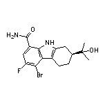 (S)-5-Bromo-6-fluoro-2-(2-hydroxy-2-propyl)-2,3,4,9-tetrahydro-1H-carbazole-8-carboxamide