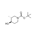 (3R,4R)-1-Boc-4-hydroxy-3-methylpiperidine