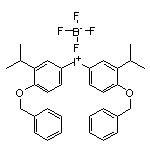 Bis(4-(benzyloxy)-3-isopropylphenyl)iodonium Tetrafluoroborate