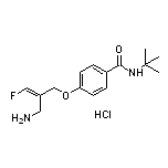 (E)-4-[[2-(Aminomethyl)-3-fluoroallyl]oxy]-N-(tert-butyl)benzamide Hydrochloride