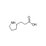 3-(2-Pyrrolidinyl)propanoic Acid