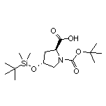 (2S,4R)-1-Boc-4-[(tert-butyldimethylsilyl)oxy]pyrrolidine-2-carboxylic Acid