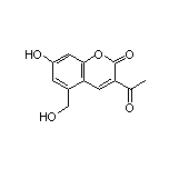 3-Acetyl-7-hydroxy-5-(hydroxymethyl)-2H-chromen-2-one