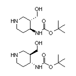 (3S,4S)-rel-4-(Boc-amino)piperidine-3-methanol