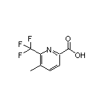 5-Methyl-6-(trifluoromethyl)pyridine-2-carboxylic Acid