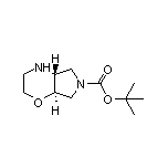 (4aR,7aR)-6-Boc-octahydropyrrolo[3,4-b][1,4]oxazine