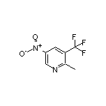 2-Methyl-5-nitro-3-(trifluoromethyl)pyridine