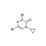 3,5-Dibromo-1-cyclopropylpyrazin-2(1H)-one