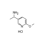 1-(6-Methoxy-3-pyridyl)ethanamine Hydrochloride