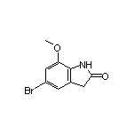 5-Bromo-7-methoxyindolin-2-one