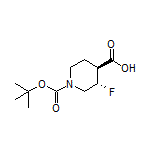 (3S,4S)-1-Boc-3-fluoropiperidine-4-carboxylic Acid