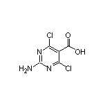 2-Amino-4,6-dichloropyrimidine-5-carboxylic Acid