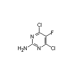 2-Amino-4,6-dichloro-5-fluoropyrimidine